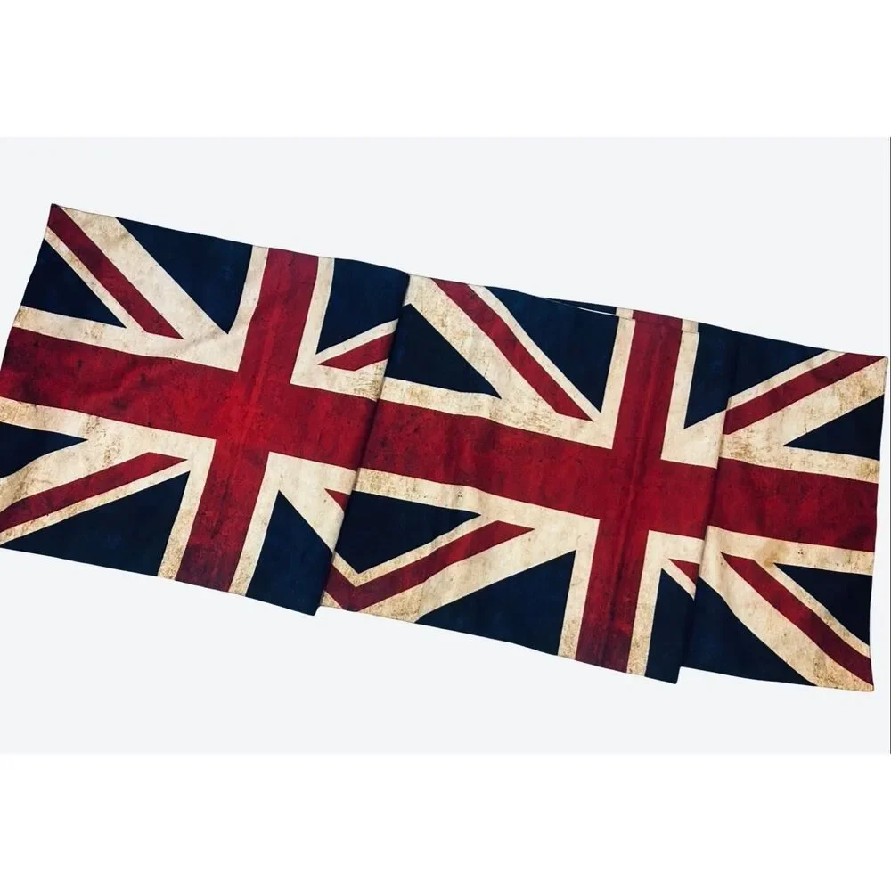 Union Jack Rustic Table Runner
